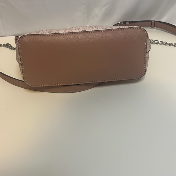 Guess Pink Monogram Crossbody Bag - Picture 5 of 7